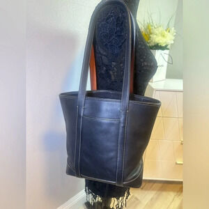 Vintage 2003 Coach Black Tote Bag